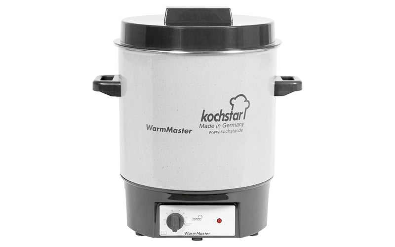 Kochstar WarmMaster preserving machine without clock 27 l Ø35cm stone gray/white