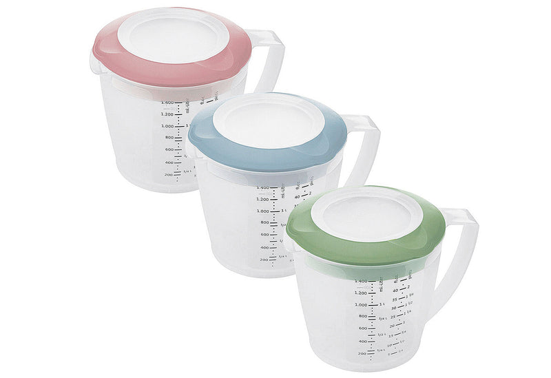 Westmark Rührbecher mit Deckel Helena 1,4l