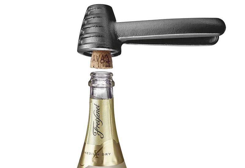 Westmark Nussknacker und Sektzange Nussprofi Black Edition