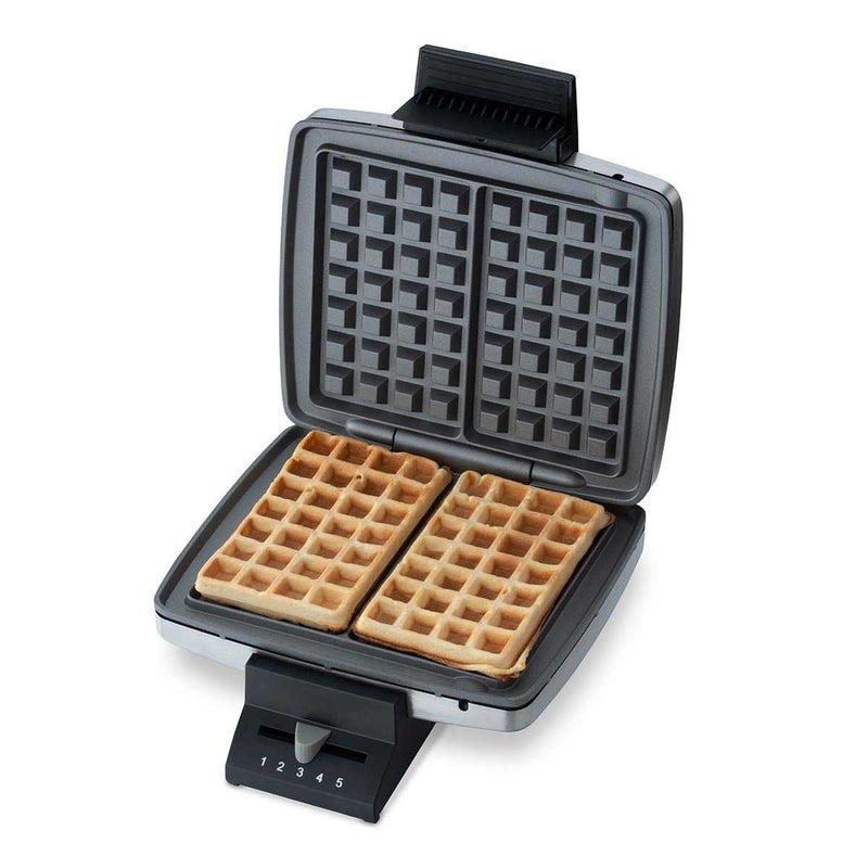 Cloer Waffelautomat 1445 930Watt schwarz/Edelstahl