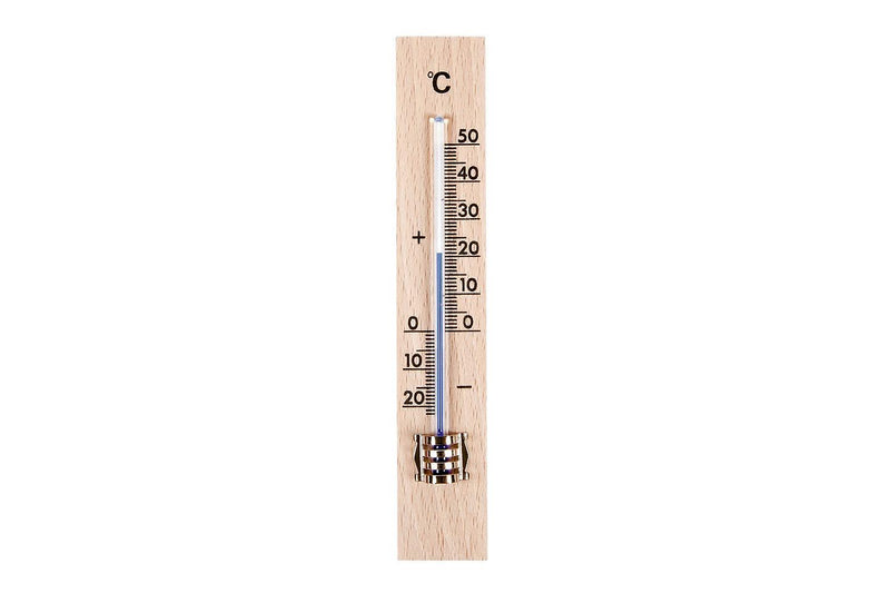 TFA Zimmer-Thermometer Holz 15x2,6cm