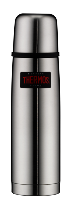 Thermos insulated bottle Light&amp;Compact stainless steel 1 liter