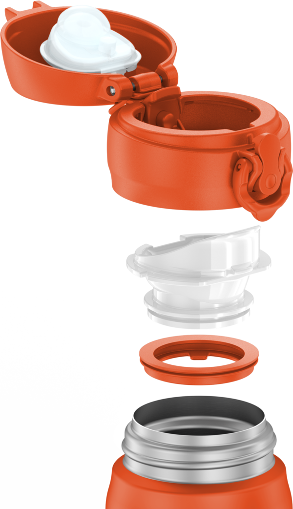 Thermos Isoliertrinkflasche Ultralight glowing orange