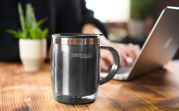 Thermos Isolier Edelstahltasse, Kaffeebecher TC DESKTOP