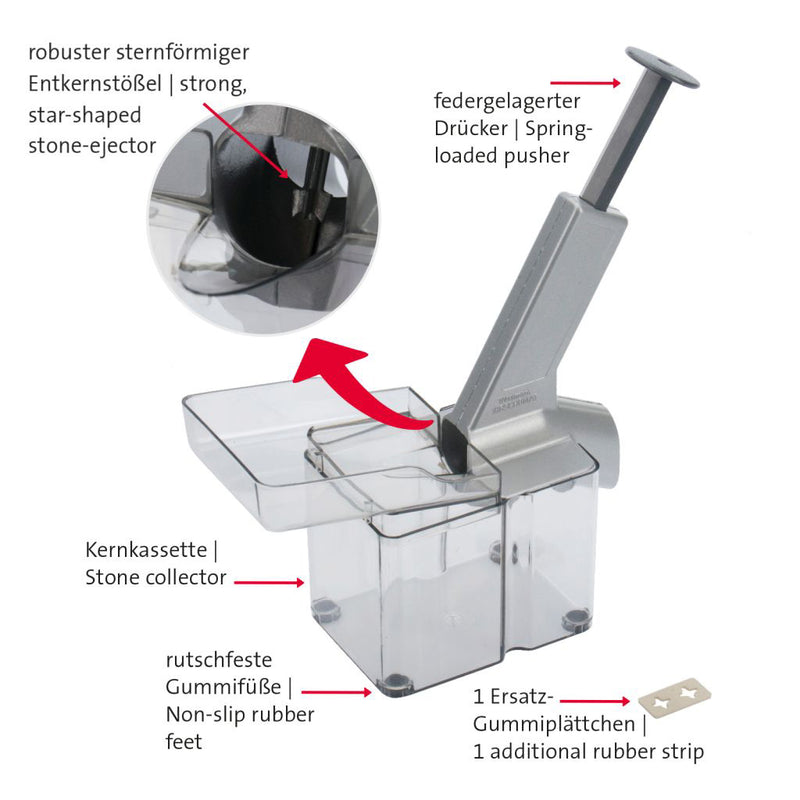 Westmark Kirschentkerner Kirschomat Black Edition