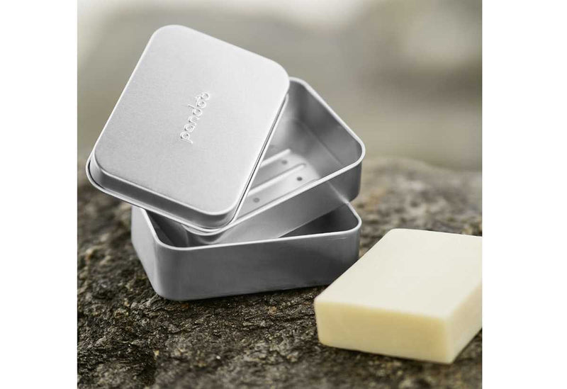 Pandoo Seifendose Aluminium