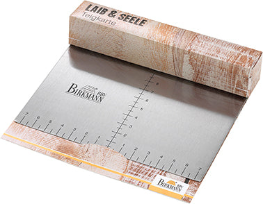 Birkmann Laib und Seele dough card made of stainless steel