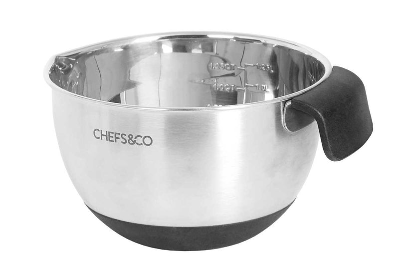 Chefs & Co Excellence Plus Edelstahl-Küchenschüssel