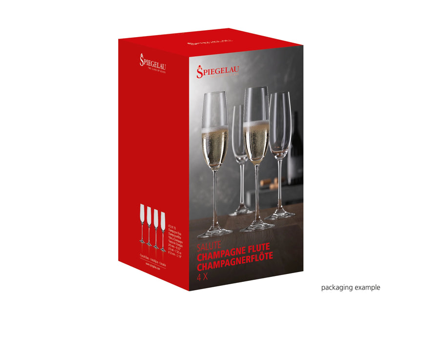Spiegelau Salute champagne flute set of 4