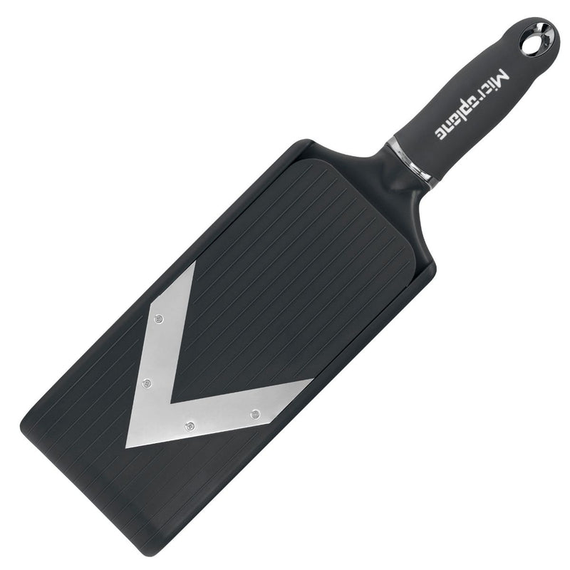 Microplane V-Hobel PureCut Dark Grey