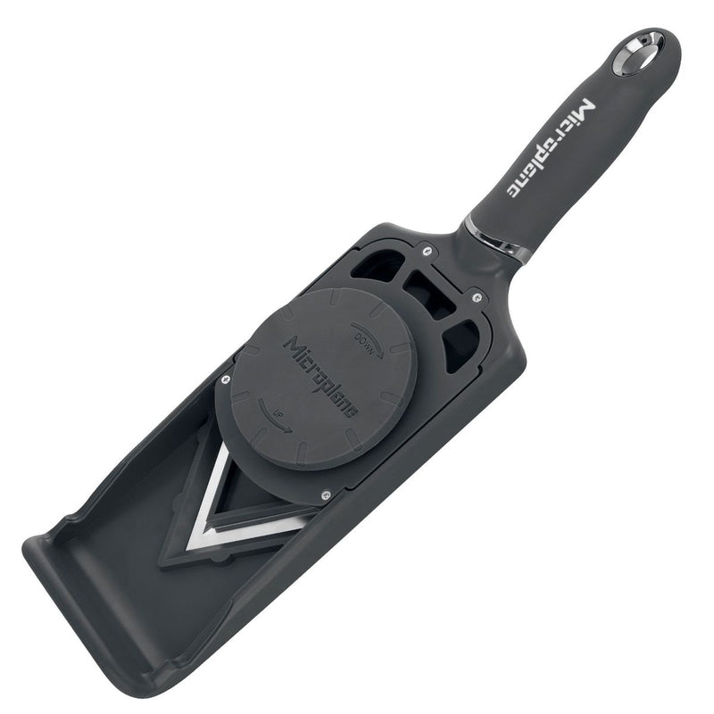 Microplane V-Hobel PureCut Dark Grey