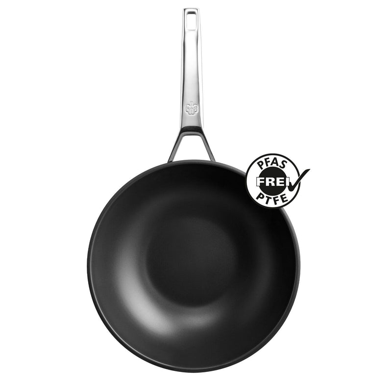 Schulte-Ufer Wokpfanne Astral mit UniverSUS-Oberflächenstruktur 28cm