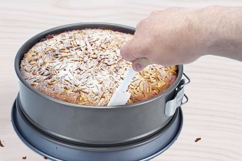 Städter Mini-Teigschaber 2,5 x 15 cm Weiss Kunststoff