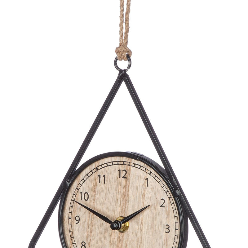Gilde Wall Clock House "Time" Metal 36cm