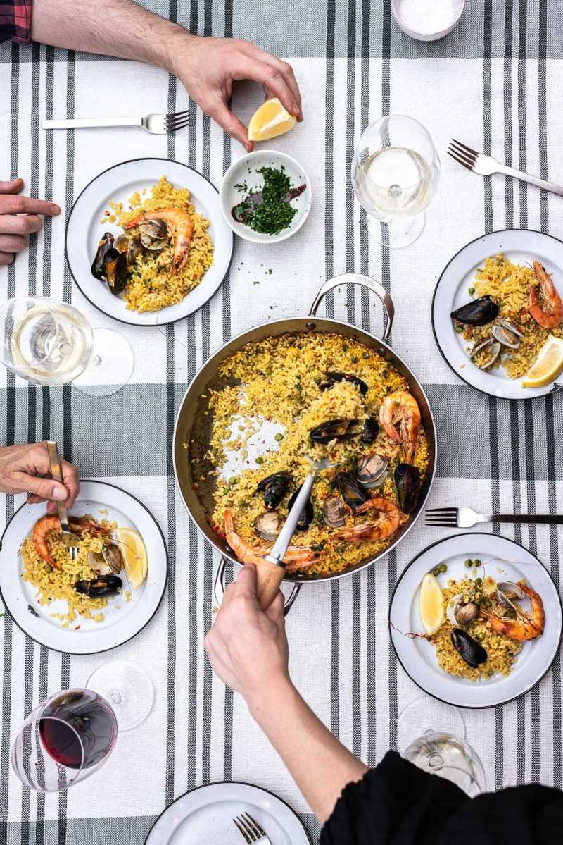 de Buyer Paella Pfanne Mineral B 32cm