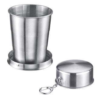 Westmark folding stainless steel drinking cup, 150 ml Revivo