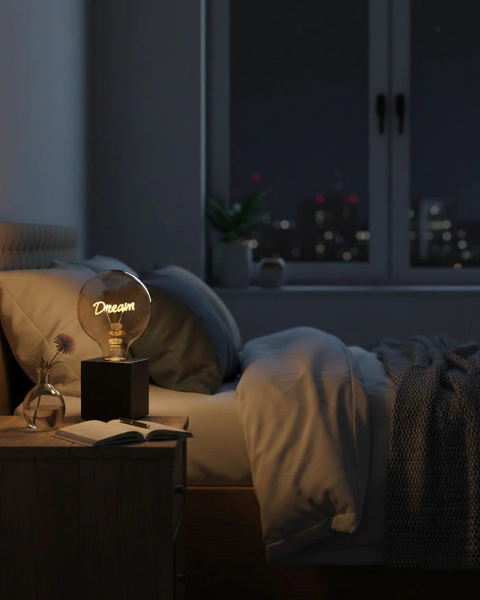 Sompex LED Filament Glühbirne mit CUBIC Sockel - Komplettset