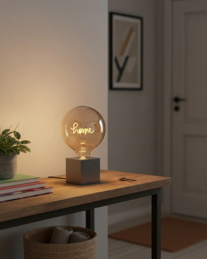 Sompex LED Filament Glühbirne mit CUBIC Sockel - Komplettset