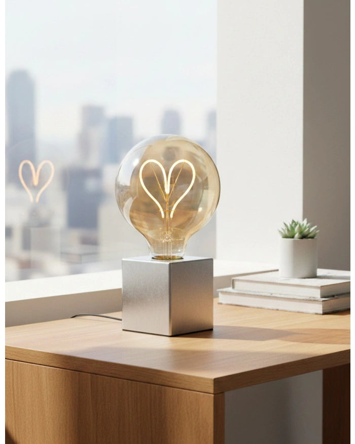 Sompex LED Filament Glühbirne mit CUBIC Sockel - Komplettset