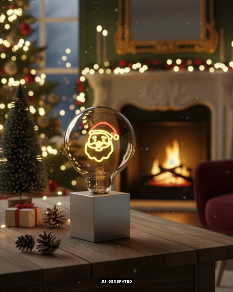 Sompex LED Filament Glühbirne mit CUBIC Sockel - Komplettset