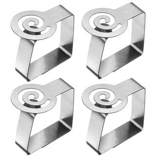 Westmark 4 spiral tablecloth clips
