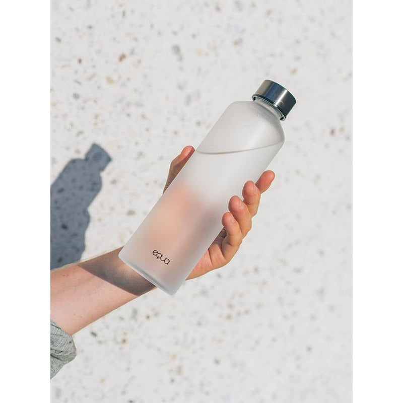Equa Mismatch Bloom Glasflasche sandgestrahlt matt 750ml