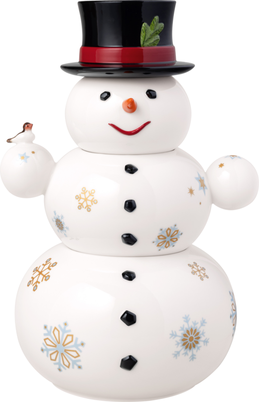 Villeroy and Boch Christmas Toys Memory Snowman Tin
