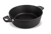 Gastrolux Guß-Bratentopf EVO 32 cm mit PFAS-freier mineralischer Antihaftbeschichtung, Made in Denmark