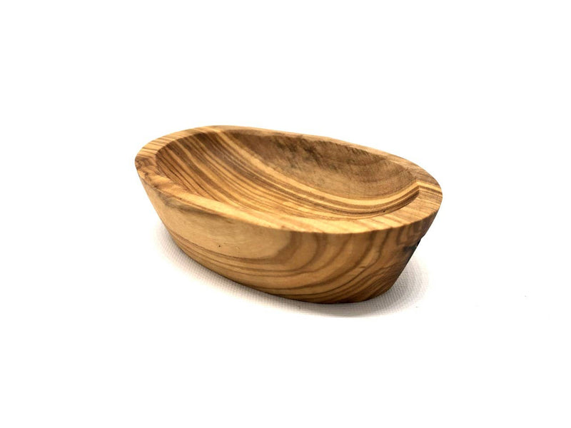 Schale oval Länge ca. 9  cm aus Olivenholz