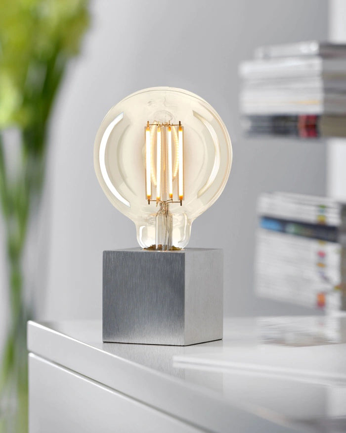 Sompex LED Filament Glühbirne mit CUBIC Sockel - Komplettset
