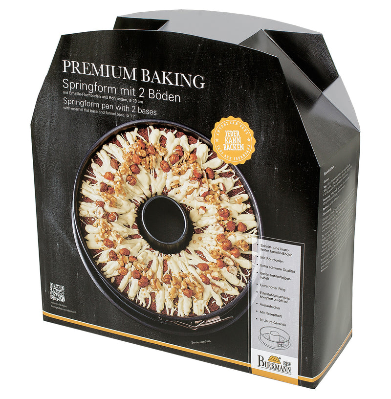 Birkmann Springform mit 2 Böden Premium Baking