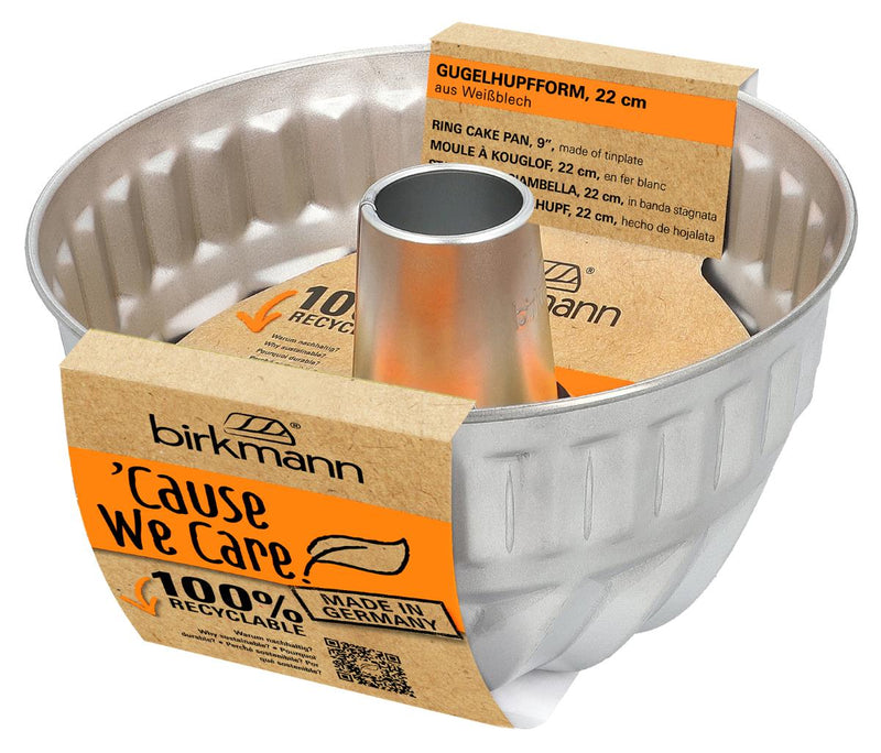 Birkmann Cause We Care baking pan Gugelhupf made of tinplate,