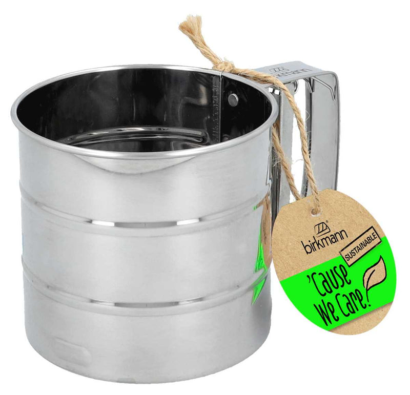 Birkmann Cause We Care flour sieve and powdered sugar sieve