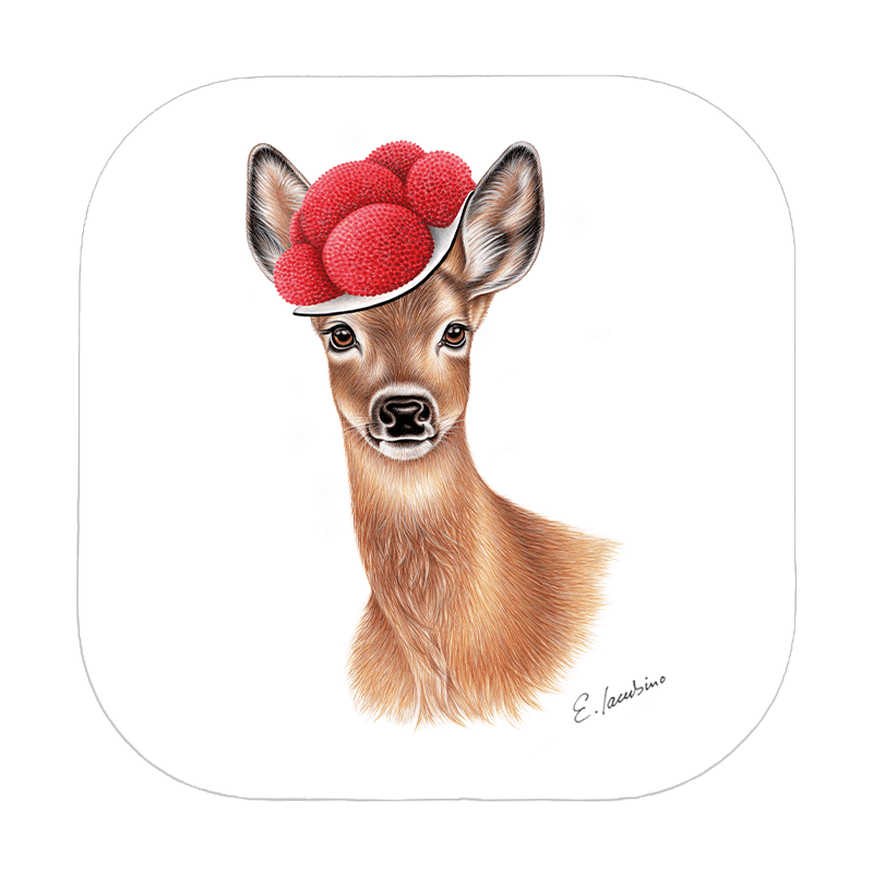Black Forest coaster 9×9cm