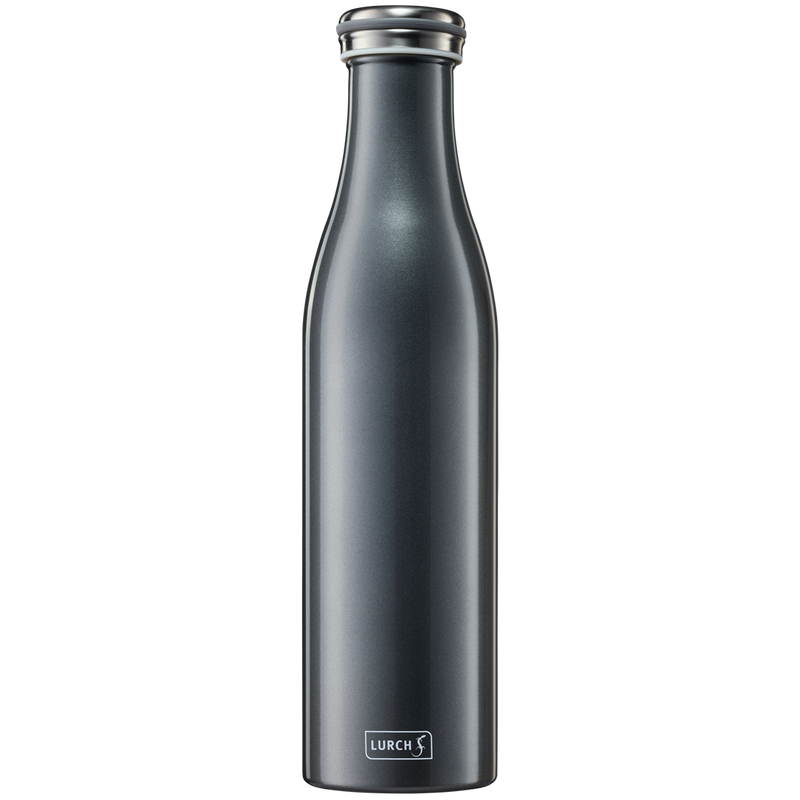 Lurch Isolier-Trinkflasche Edelstahl 0,75l