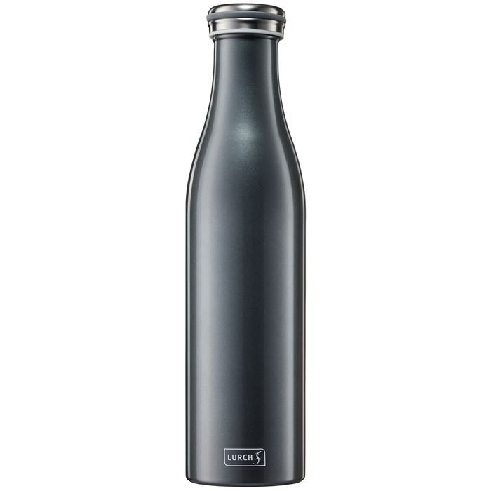 Lurch Isolier-Trinkflasche Edelstahl 0,75l