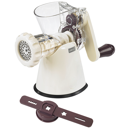 Lurch rotary grinder with pastry attachment