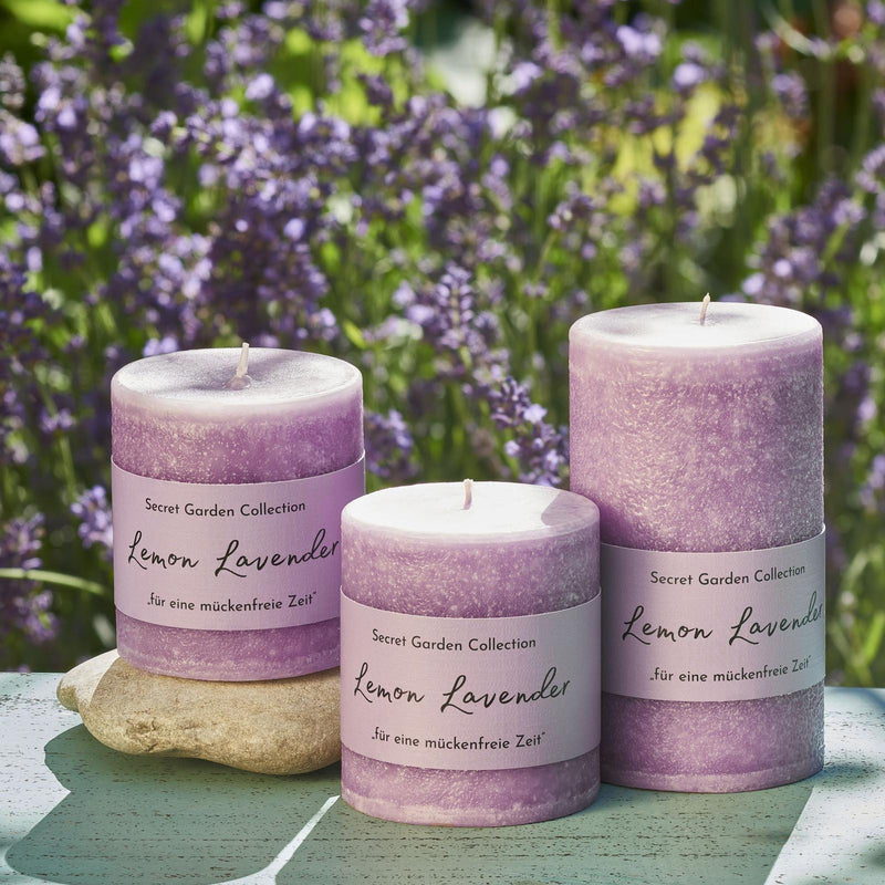 Schulthess Antimücken Duftkerze Secret Garden – Effektive Mückenabwehr mit frischen Düften