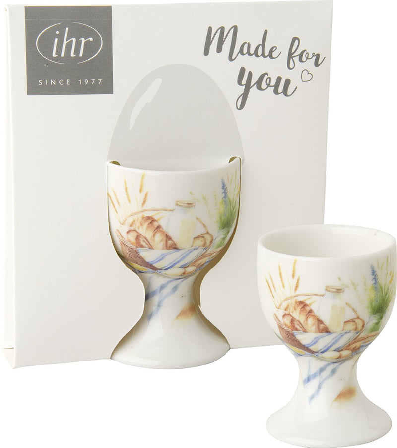 your Breakfast Time porcelain egg cup