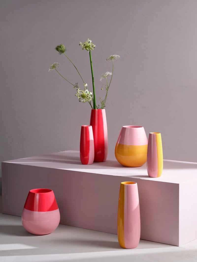ASA joy Vase, strawberry smoothie