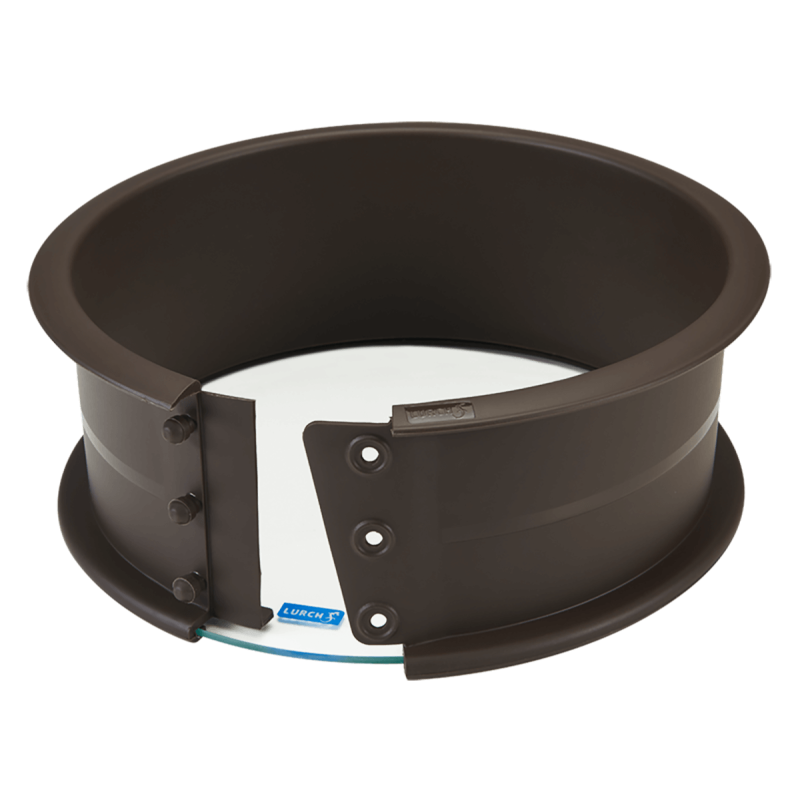 Lurch Flexiform Springform 20cm Silikon braun mit Glasboden