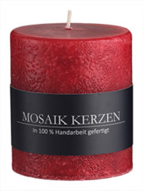 Mosaic candle Exclusive Mini 4x5cm