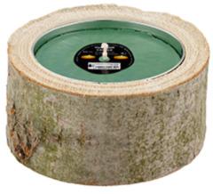 Outdoorkerze Rustic Wood 21 x 10cm – Perfekt für gemütliche Abende im Freien