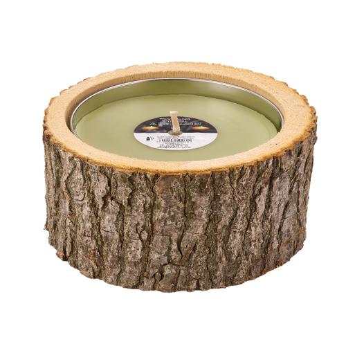 Outdoorkerze Rustic Wood 16 x 7cm – Perfekt für gemütliche Abende im Freien