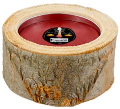 Outdoorkerze Rustic Wood 21 x 10cm – Perfekt für gemütliche Abende im Freien