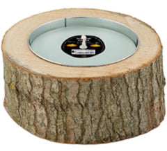 Outdoorkerze Rustic Wood 16 x 7cm – Perfekt für gemütliche Abende im Freien