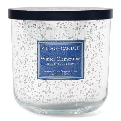 Village Candle Mercury scented candle in a glass