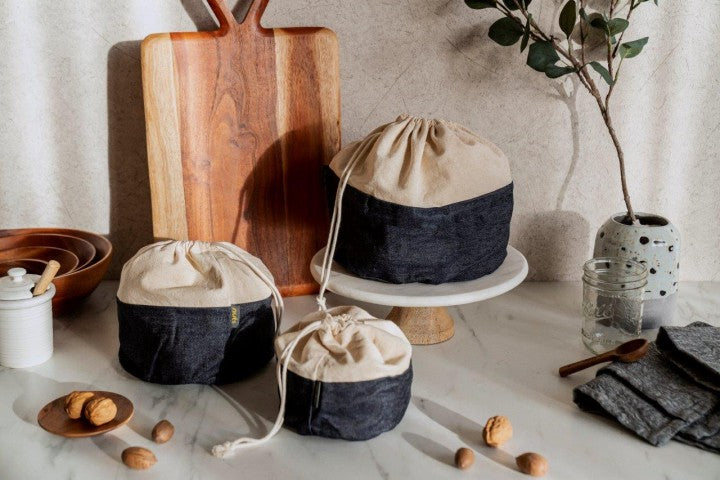 Nuts BeesWax Brot oder Snackbeutel S 16cm