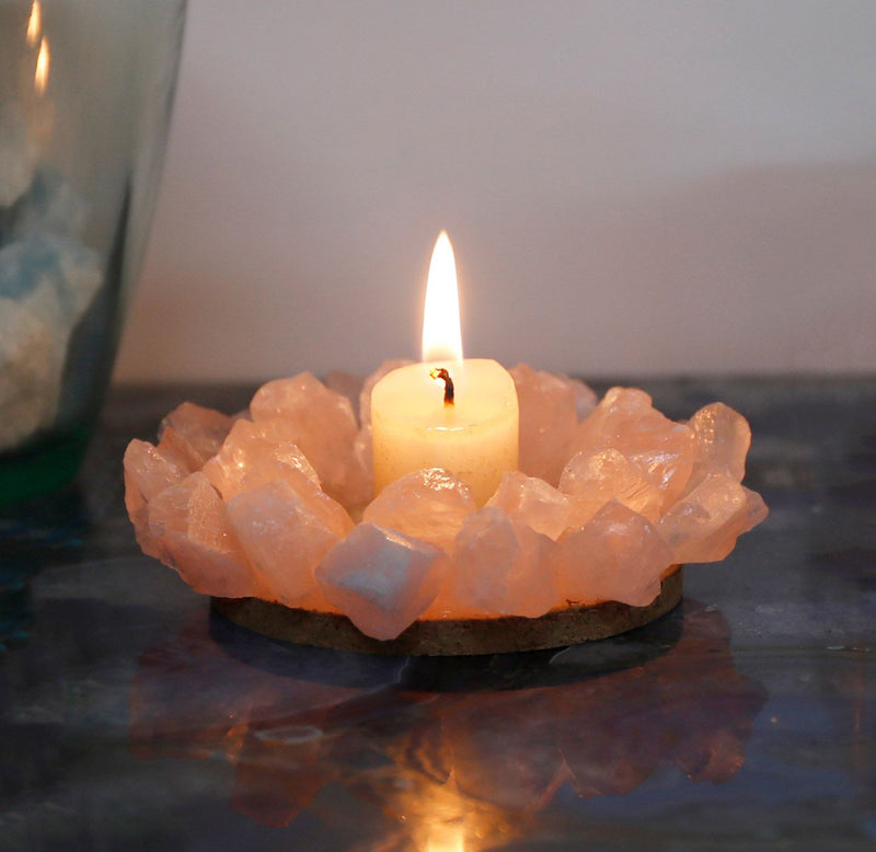 Jojo Gemstone Tealight / Incense Holder