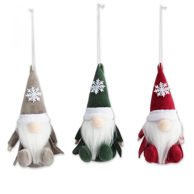 Weihnachtsfiguren Schneewichtel sitzend